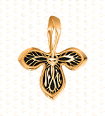 Трилистник. Православный крест.
