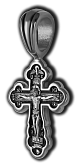 Распятие Христово. Валаамская икона Божией Матери. Православный крест.