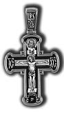 Распятие Христово. Феодоровская икона Божией Матери. Православный крест.