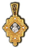 Господь Вседержитель. Табынская икона Божией Матери. Православный крест.