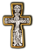 Распятие Христово. Николай Чудотворец. Три Святителя.  Православный крест.