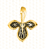 Трилистник. Православный крест