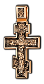 Распятие Христово. Архангел Михаил. Православный крест
